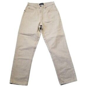 Geoffrey Beene Straight Leg Tan Jeans  31 x 30